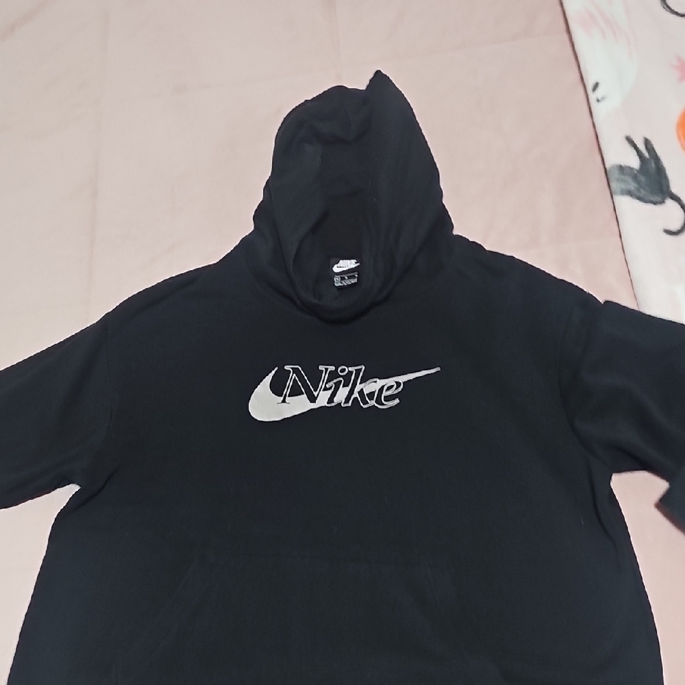 Nike Womens Black Hoodie with Logo